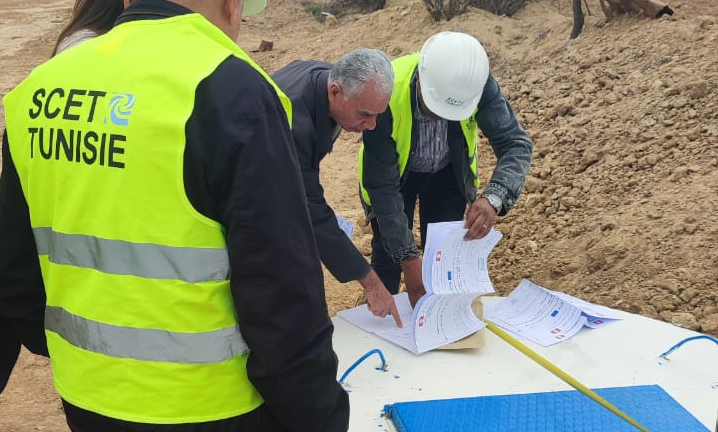 Visite KfW à Kairouan